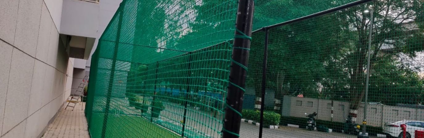 Terrace Cricket Practice Nets in Whitefield